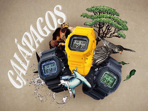 G-SHOCK Collaborates with Charles Darwin Foundation to Protect the Galapagos Islands - GW-B5600CD-1A2, GW-B5600CD-9, GW-B5600CD-1A3 WatchOutz.com