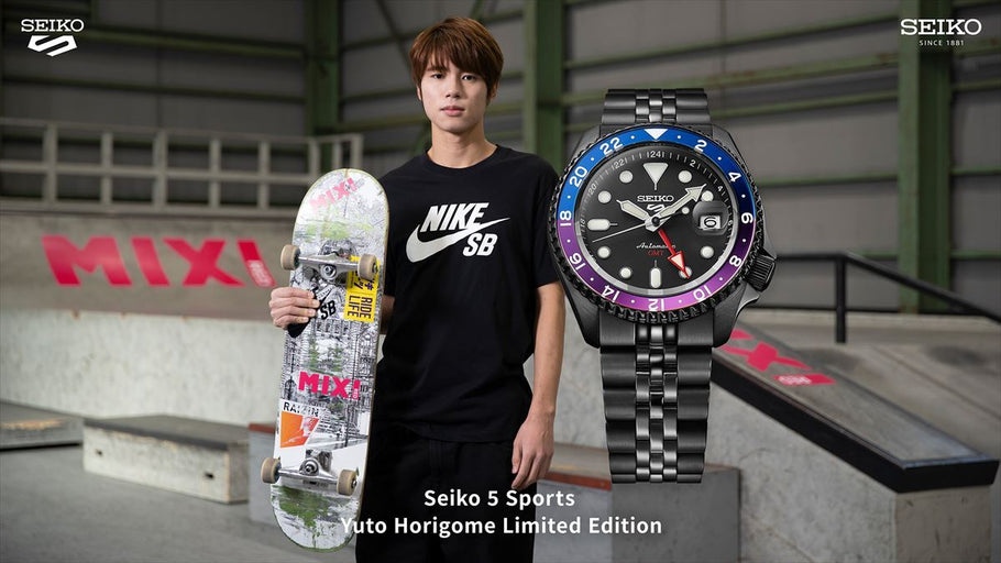 Seiko 5 Sports: Introducing the SBSC015, Yuto Horigome's Tokyo Sunset-Inspired Limited Edition