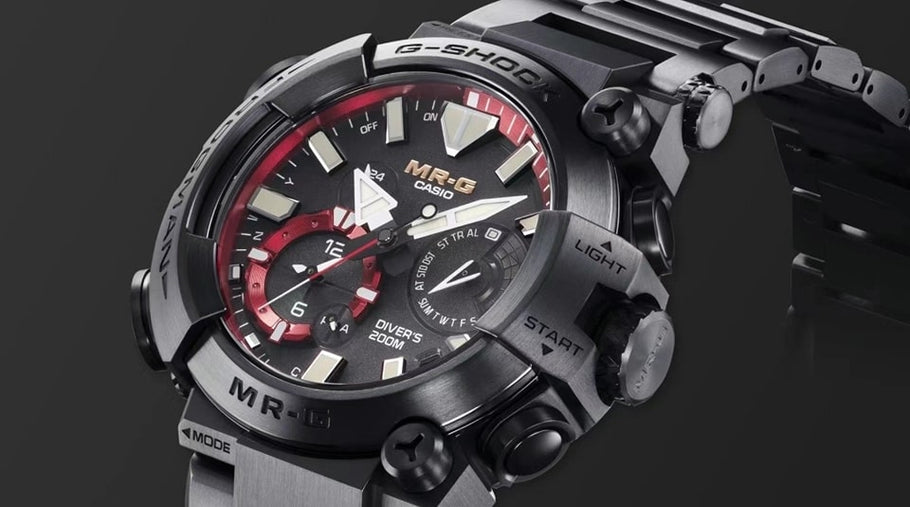 Exciting New Release: MR-G Frogman Watch - "MRG-BF1000B-1A": A Bold and Vibrant Color Option!