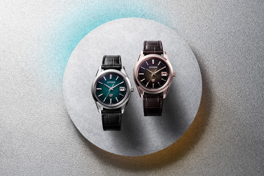 Introducing the Exquisite Citizen Iconic Nature Collection Washi Dial Limited Editions - AQ4100-22W & AQ4106-00W