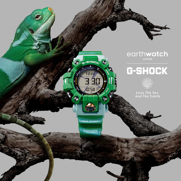 Dive into Environmental Conservation with the GW-9500KJ-3JR "Love The Sea And The Earth." MASTER OF G - LAND MUDMAN