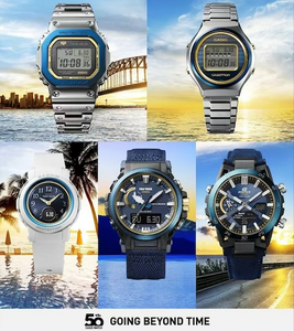 Casio's 50th Anniversary Design Photos Leak! Get Ready for an Exciting Blue Accent Series WatchOutz.com