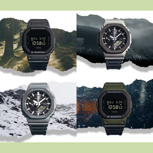 G-Shock Urban Utility Series: Where City Meets Trail - DW-5610UU-3, DW-5610UU-8, GA-B2100LUU-5A & GA-B2100LUU-8A