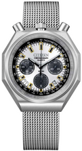 Citizen X BEAMS Tsuno Chrono Custom Limited Octagon Chronograph Two-Tone Bullhead AN3701-51A www.watchoutz.com