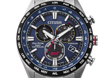 Citizen Eco-Drive X Subaru STi 2025 Sports Chronograph Titanium Limited Edition STSG24100010 Watchoutz.com, best deal, best online watch shop, rare watch, Japanese Watch, Motorsport watch, Subaru Blue