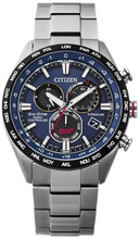 Citizen Eco-Drive X Subaru STi 2025 Sports Chronograph Titanium Limited Edition STSG24100010. Watchoutz.com, best deal, best online watch shop, buy genuine Japanese Watch, Motorsport watch, Subaru Blue