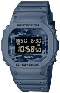 Casio G-Shock 5600 Series City Camouflage Blue DW5600CA-2 DW-5600CA-2 www.watchoutz.com