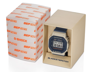 Casio G-Shock 5600 Series BlackEyePatch Collaboration Model DW5610BEP-2 DW-5610BEP-2 DW-5610BEP-2DR Box www.watchoutz.com 