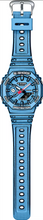 Casio G-Shock Analog Digital 2100 Series Japanese Manga Blue GA-2100MNG-2A GA2100MNG-2A www.watchoutz.com