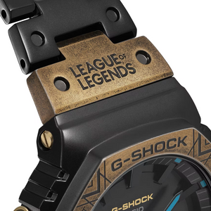 Casio G-Shock X LEAGUE OF LEGEND Full Metal 2100 Series Special Collaboration Model "Hextech" GM-B2100LL-1A GMB2100LL-1A www.watchoutz.com