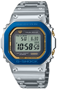 Casio G-Shock Full Metal Square Face Casio 50th Anniversary Casiotron Homage GMW-B5000SS-2 GMWB5000SS-2 www.watchoutz.com