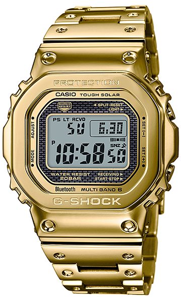 Casio G-Shock 35th Anniversary Full Metal Square Gold GMW-B5000TFG ...