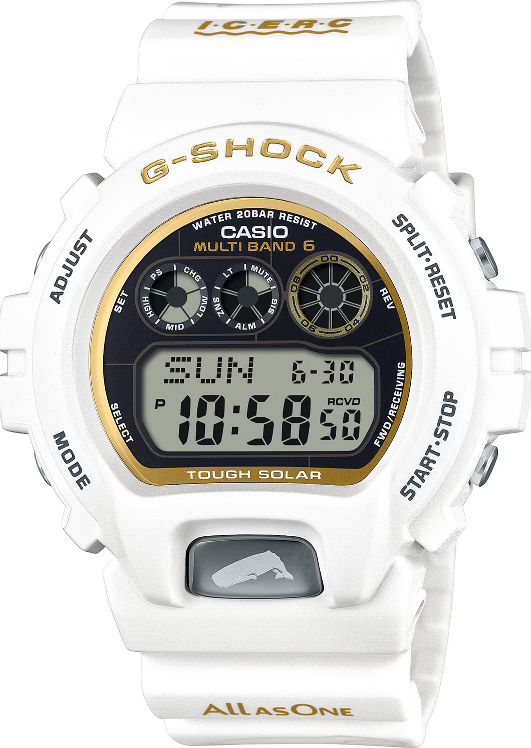 Casio G-Shock X I.C.E.R.C Japan 30th Annivsersary Love the Sea and the Earth 2024 Special Edition Tough Solar Multi Band 6 GW-6904K-7 www.watchoutz.com