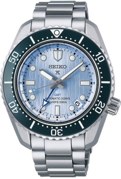 Seiko Watch 110th Anniversary Prospex Save The Ocean 1968 Mechanical  Automatic Divers GMT Limited Edition MM200 SPB385 (SBEJ013)