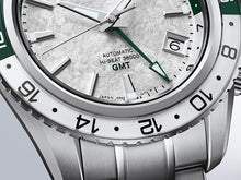 Grand Seiko Sport Collection Automatic Hi-Beat 36000 GMT Snowy Valley Snowflake Dial SBGJ277 Closeup www.watchoutz.com