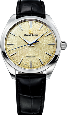 Grand Seiko Elegance Collection Spring Drive Thailand Exclusive Limited Edition Hikari Golden Light Iwate Dial SBGY025 www.watchoutz.com
