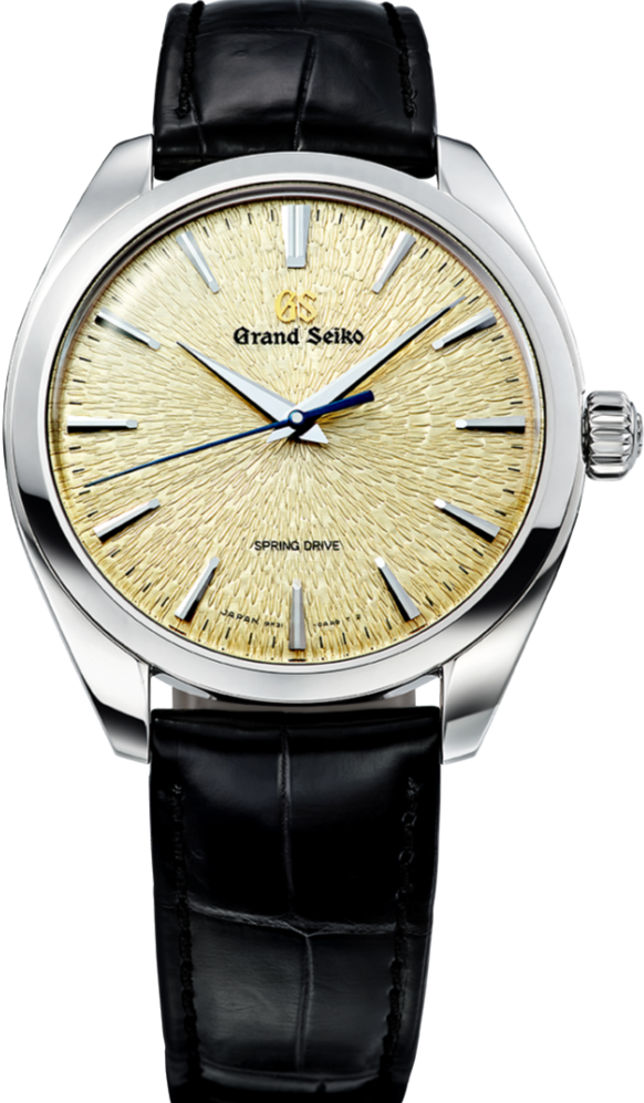 Grand Seiko Elegance Collection Spring Drive Thailand Exclusive Limited Edition Hikari Golden Light Iwate Dial SBGY025 www.watchoutz.com