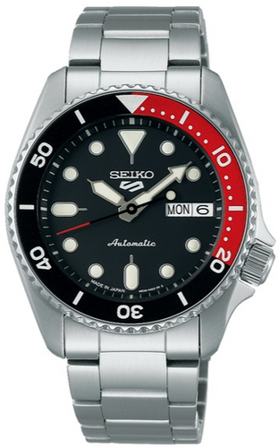 Seiko X TiCTAC 5 Sports SKX Sports Style Limited Edition Automatic Mid-Size Coke SBSA249 www.watchoutz.com