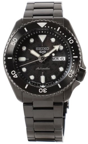 Seiko X BEAMS 5 Sports SKX Series 2024 Limited Edition Sheer Black Transclusent Dial www.watchoutz.com