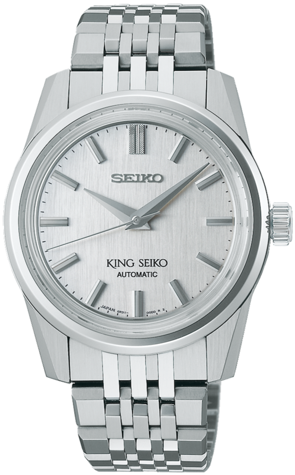 King Seiko KSK Mechanical Automatic Brushed Silver SPB281 SPB281J1 SDKS003 watchoutz.com