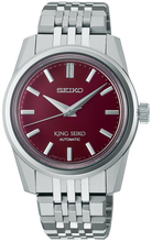 King Seiko Mechanical Automatic Burgandy SPB287 SDKS009 SPB287J1 watchoutz.com