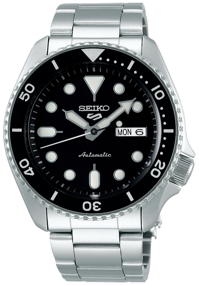 Seiko 5 Sports SKX Series Sport Style Mechanical Automatic Black SRPD55 SBSA005 SRPD55K1. Available at Watchoutz.com, your best online watch retailer based in Hong Kong, buy brand new genuine Japanese watches with confidence, fast international shipping, Satisfied customers proven. Visit Watchoutzinternational for your next horology hunt.