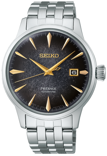 Seiko Presage Cocktail Time Series Mechanical Automatic Star Bar Limited Edition SRPK93. Available at Watchoutz.com, Hong Kong's top online watch shop. Enjoy fast, secure international shipping and shop for genuine Japanese watches with over 13 years of exceptional service. Visit Watchoutz International for your horology treasure hunt.