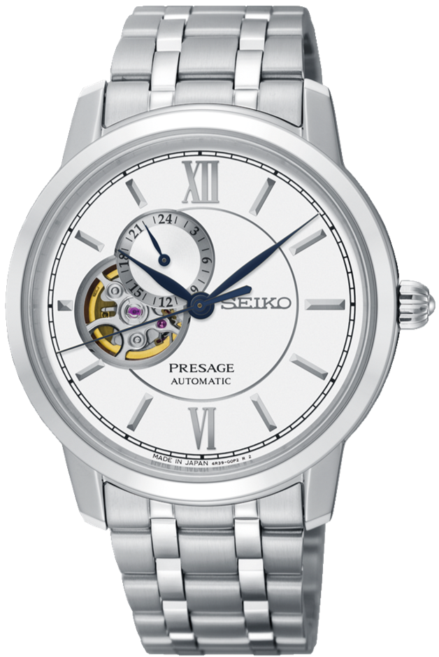 Seiko Presage Mechanical Automatic White Dial SSA365 SSA365J1 www.watchoutz.com