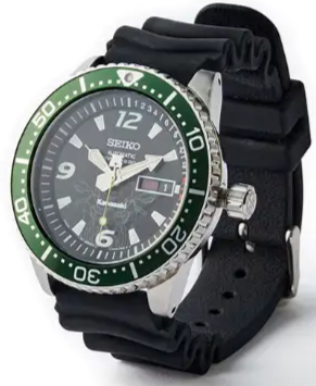 Seiko Prospex X Kawasaki Ninja ZX-10R Collaboration Automatic 200M Diver Limited Edition SZEL009 watchoutz.com