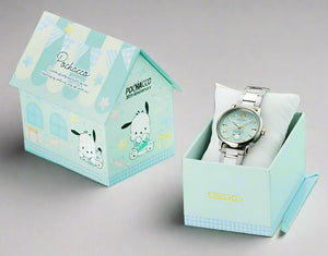 Seiko X Sanrio 2024 Pochacco 35th Annivsersary Collaboration Limited Edition Quartz Watch Doggy Box www.watchoutz.com