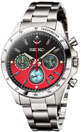 Seiko X Space Battleship Yamato 50th Anniversary Collaboration Limited Edition Quartz Chronograph www.watchoutz.com