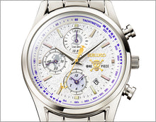 Seiko X ONE PIECE Monkey D. Luffy Gear 5 Edition Collaboration Limited Edition Quartz Chronograph face www.watchoutz.com