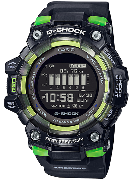 Casio G-Shock G-Squad Smartphone Link Bluetooth Skeleton GBD-100SM