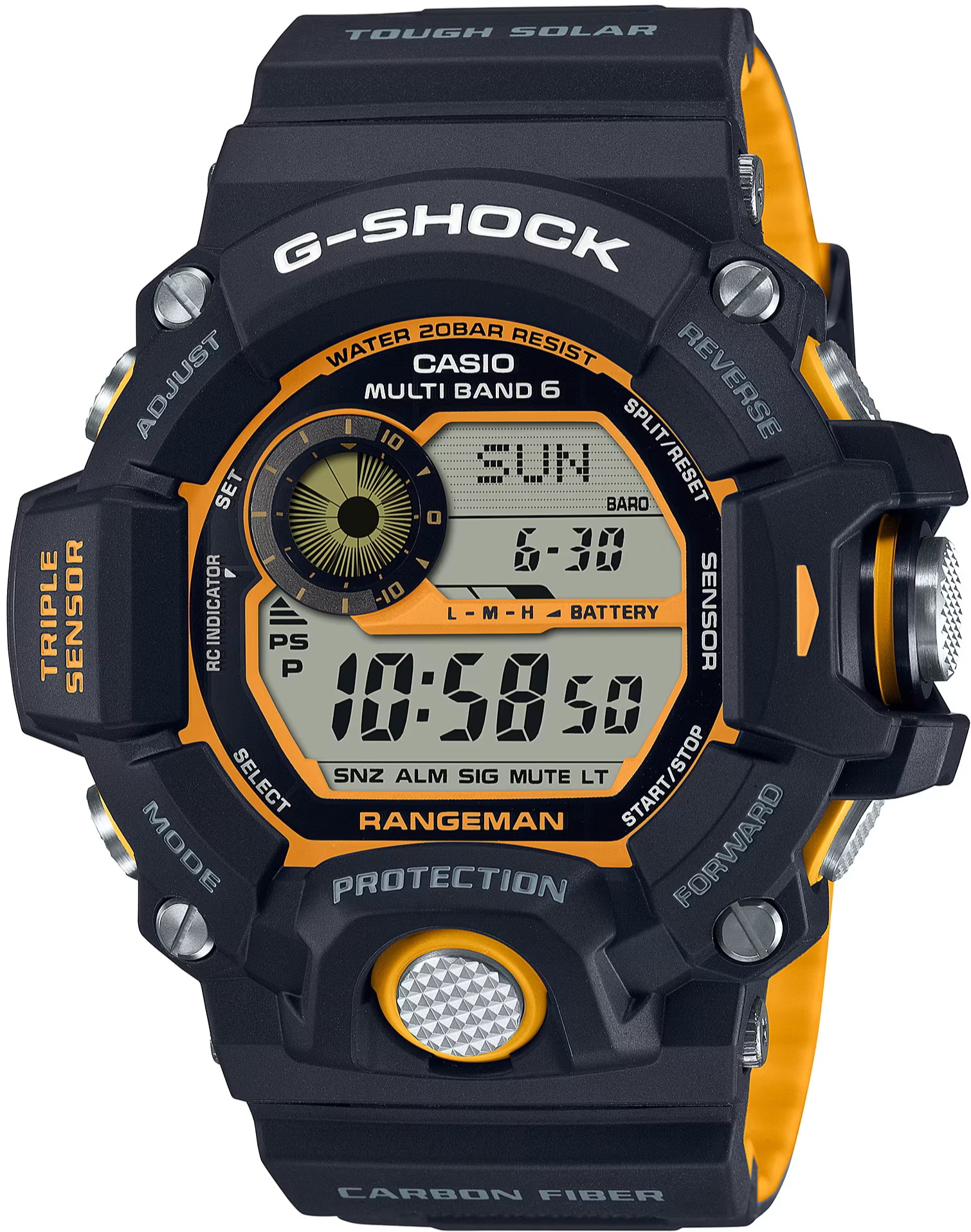 Casio G-Shock Master Of G Rangeman Emergency Yellow JDM GW-9400YJ 