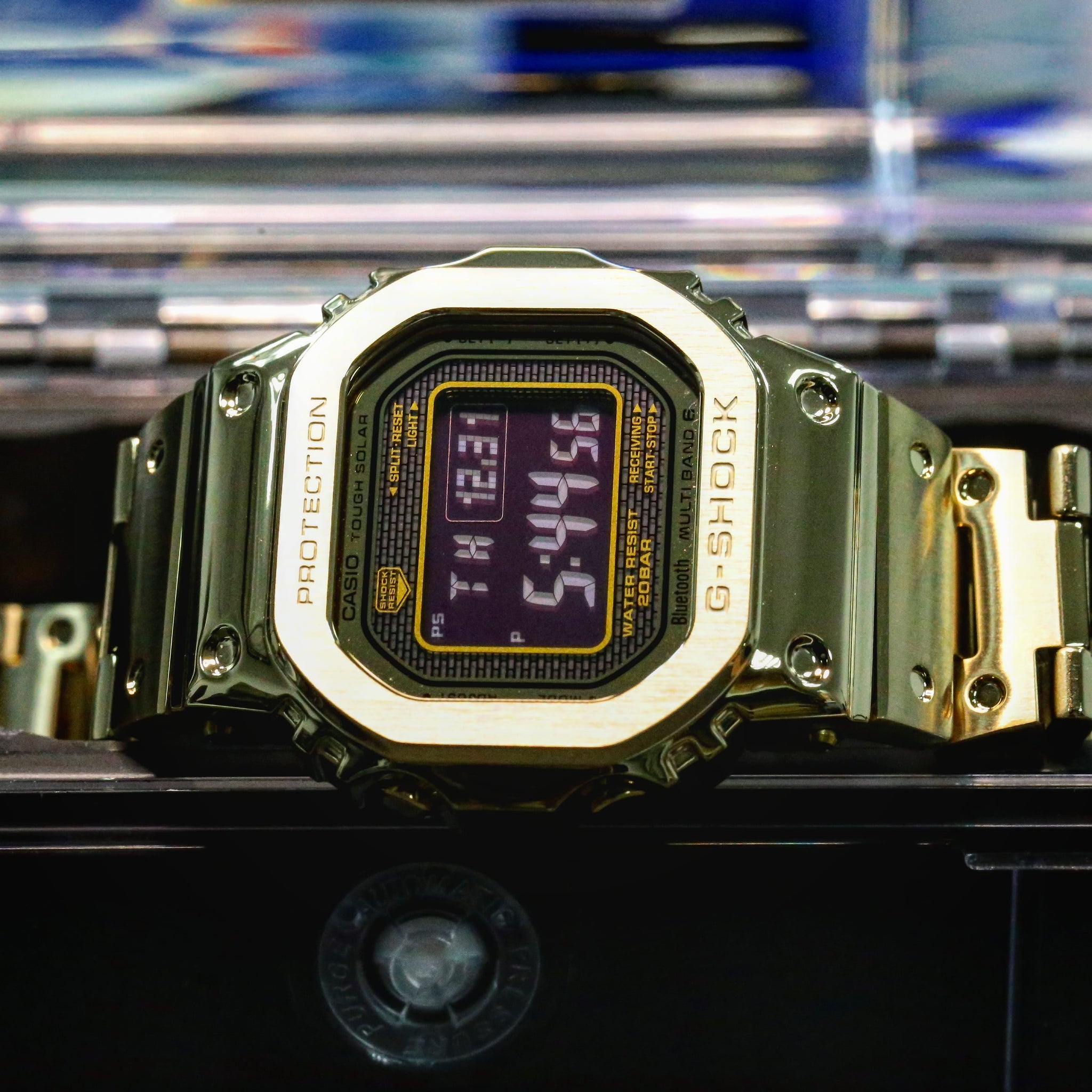 Casio G-Shock Full Metal Square Face Gold – WATCH