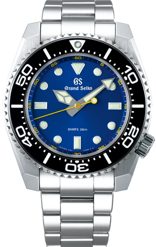 Grand Seiko Sport Collection 9F Quartz 200M Diver's Watch Blue Dial SBGX337 www.watchoutz.com