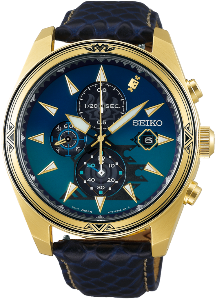 Seiko X Monster Hunter 15th Anniversary Solar Chronograph SBPY156