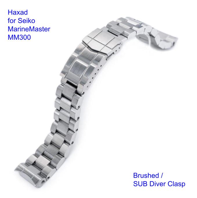 Hexad 316L Steel Watch Bracelet for Seiko – WATCH