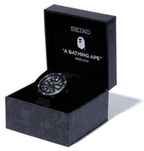 Seiko X Bape Collaboration ABC Camo Dial A Bathing Ape Automatic 200M Diver Limited Edition SZEL004 Box www.watchoutz.com