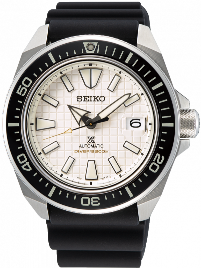 Seiko Prospex Automatic 200M Diver White Dial King – WATCH OUTZ