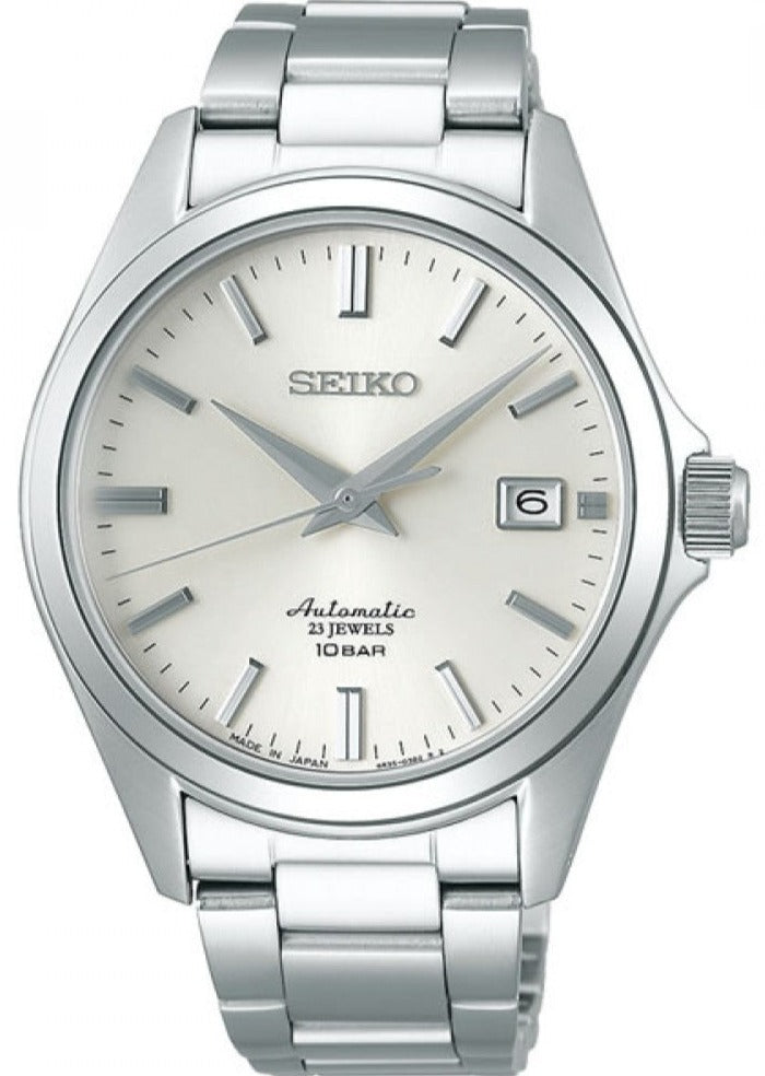 Seiko Mechanical Automatic JDM Pale Silver Dial Watch SZSB011 – WATCH OUTZ